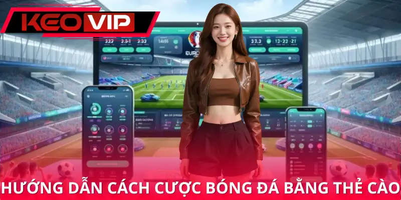 Hướng dẫn từng bước để cá cược bóng đá bằng thẻ cào