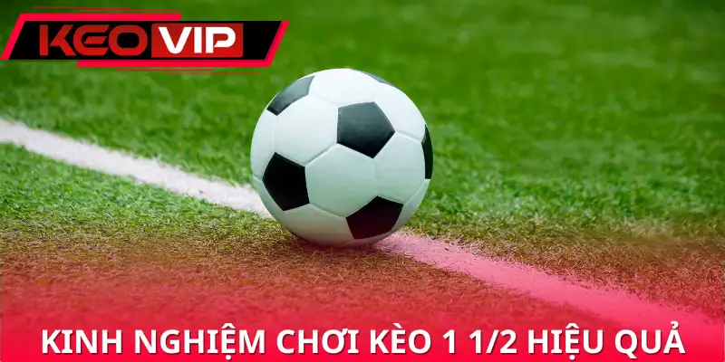 Kinh nghiệm chơi kèo 1 1/2 hiệu quả từ chuyên gia